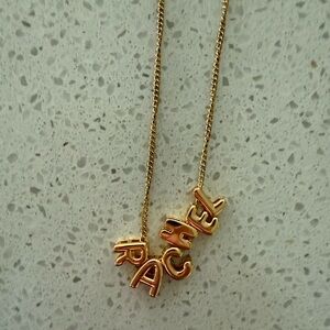 Bubble Bar Name NeckLace RACHEL